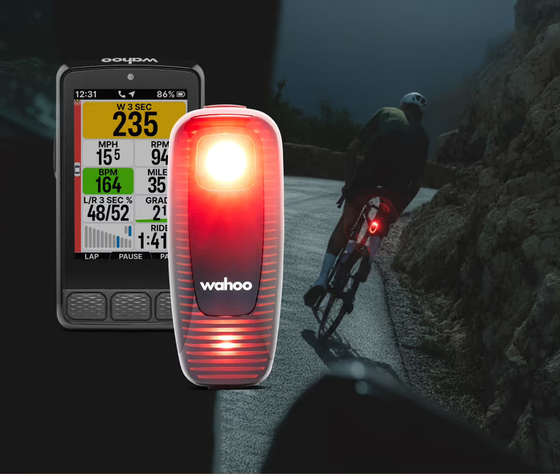Bike computer + Bike Radar - Wahoo ELEMNT and TRACKR RADAR