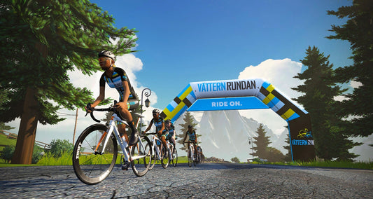 Vätternrundan ride i Zwift 2026