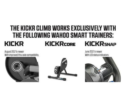 Wahoo KICKR CLIMB – Realistic Indoor Grade Simulator for Smart Wahoo KICKR CLIMB – Realistic Indoor Grade Simulator for Smart