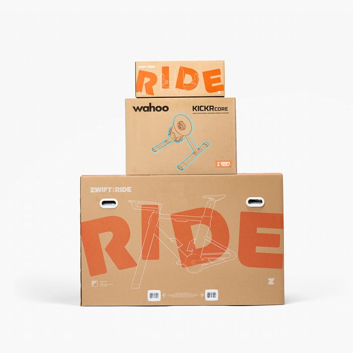 Zwift Ride med Wahoo KICKR CORE 2 sykkelrulle – Zwift Ride Smart Bike ...